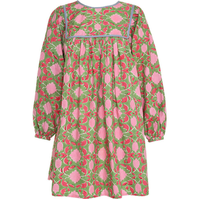 Darjeeling Dress, Lisbon Print - Dresses - 1