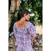 Viti Top, Geranium Print - Blouses - 4