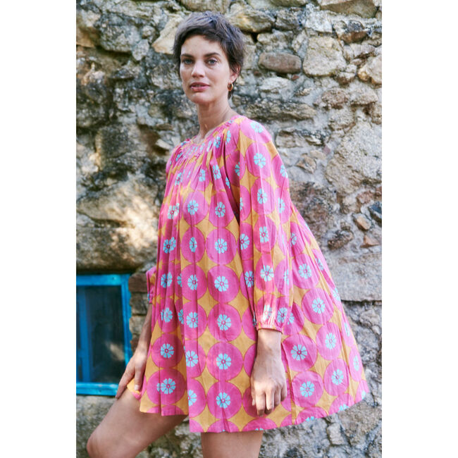 Ruby Dress, Starburst Print - Dresses - 5