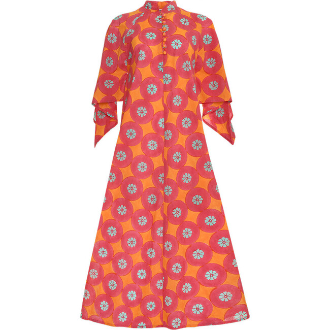 Artemisia Dress, Starburst Print - Dresses - 1