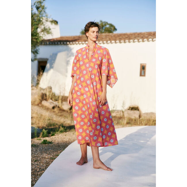 Artemisia Dress, Starburst Print - Dresses - 4