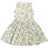 Nina Dress, Blue Meadow Flowers - Dresses - 1 - thumbnail