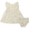 Michele Dress, Pink Floral - Dresses - 1 - thumbnail