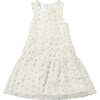 Marley Dress, Ivory Mesh Daisy - Dresses - 1 - thumbnail