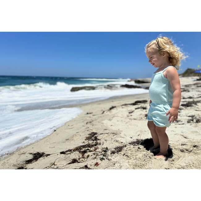 Shelby Romper, Blue - Rompers - 2