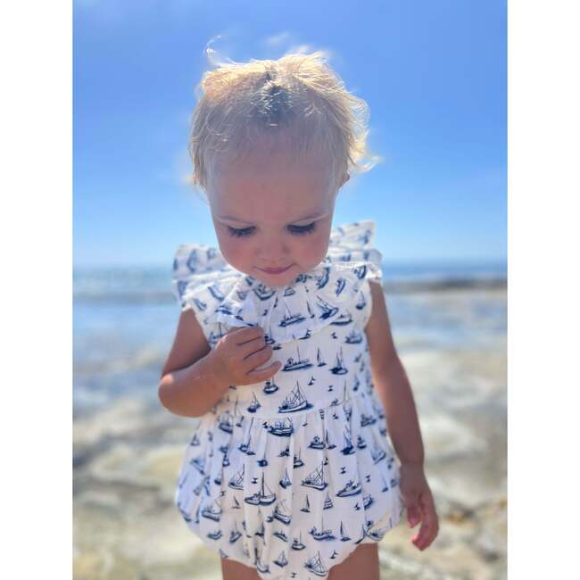 Maya Bubble, Nautical Boats - Rompers - 3