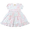 Keely Dress, Coral Aqua Dress - Dresses - 1 - thumbnail