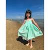 Marin Reversible Dress, Aqua - Dresses - 3