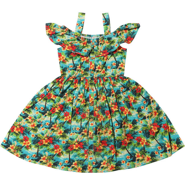 Ivy Dress, Tropical Floral