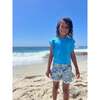 Liv Shorts, Blue Floral - Shorts - 3
