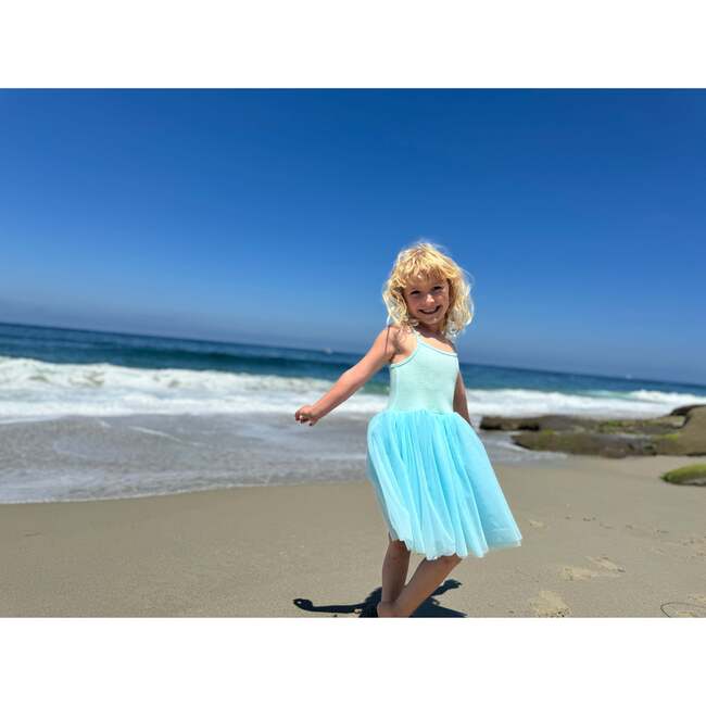 Kaia Tutu Dress, Aqua - Dresses - 2