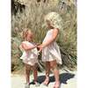 Jill Dress, Peach Gingham - Dresses - 3