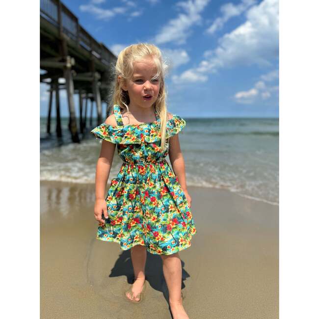 Ivy Dress, Tropical Floral - Dresses - 2
