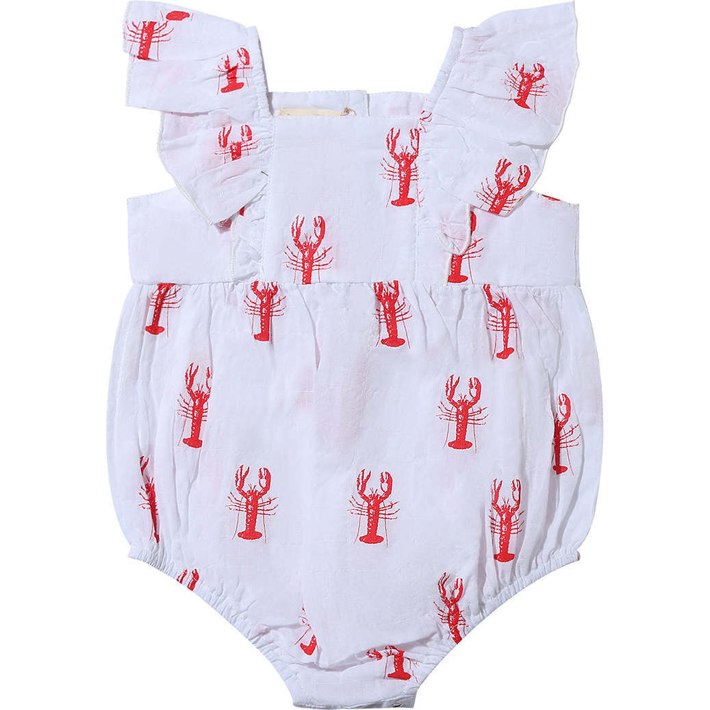 Chloe Bubble, Nautical Lobsters - Rompers - 1