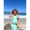 Elizabeth Blouse, Seafoam Green - Blouses - 2
