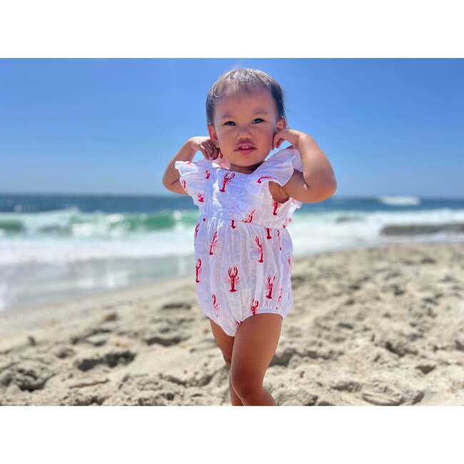 Chloe Bubble, Nautical Lobsters - Rompers - 2