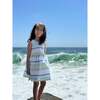 Emma Dress, Blue and Yellow Stripe - Dresses - 2