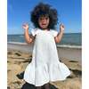 Bennie Dress, blue stripe gauze - Dresses - 2