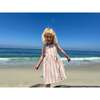 Emma Dress, Pink and Tan Stripe - Dresses - 2