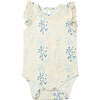 Amber Onesie, Blue Spring Floral - Onesies - 1 - thumbnail