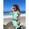 Elizabeth Blouse, Seafoam Green - Blouses - 3