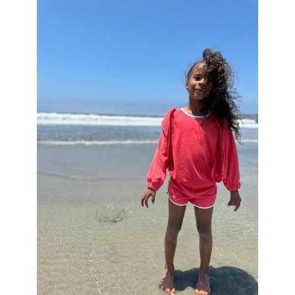 Alysha Hoodie, Red - Sweatshirts - 3