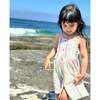 Brooklyn Dress, Aqua Pink Stripe - Dresses - 3