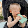 The Palmetto Pouch 2-Pack: Nontoxic Reusable Smoothie Pouch, Blue and Blue - Food Storage - 3