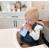 The Palmetto Pouch 2-Pack: Nontoxic Reusable Smoothie Pouch, Blue and Blue - Food Storage - 6