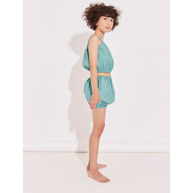 Slim Chance Blouse, August Sky - Blouses - 4