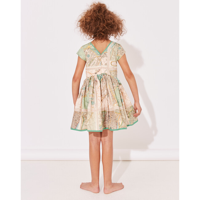 Slip Road Dress, Old London Map - Dresses - 4
