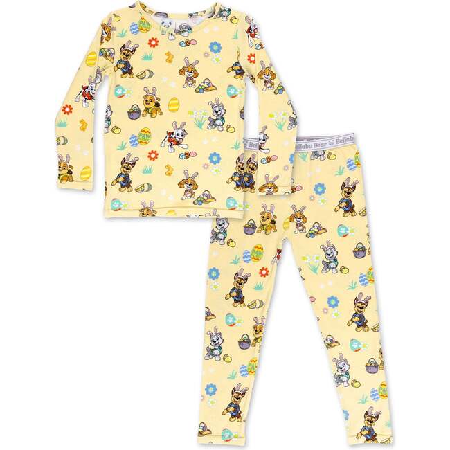 PAW Patrol: Bunny Fun Bamboo Kids Pajamas, Yellow