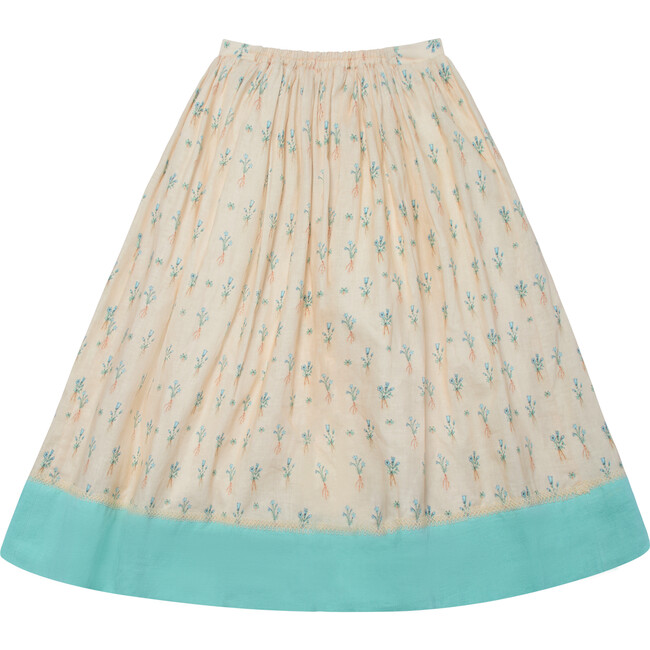In A Roundabout Way Skirt, Blue Sprig - Skirts - 2
