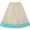 In A Roundabout Way Skirt, Blue Sprig - Skirts - 2