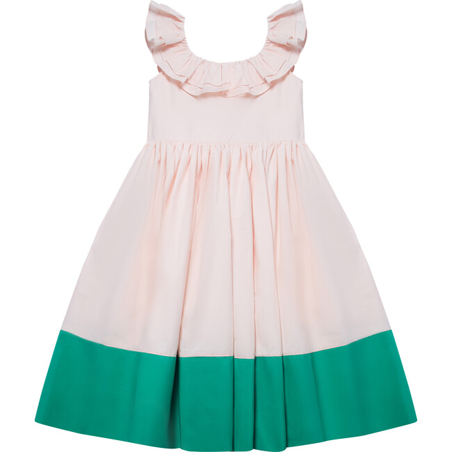Correspondence Dress, French Manicure & Verdigris - Dresses - 1