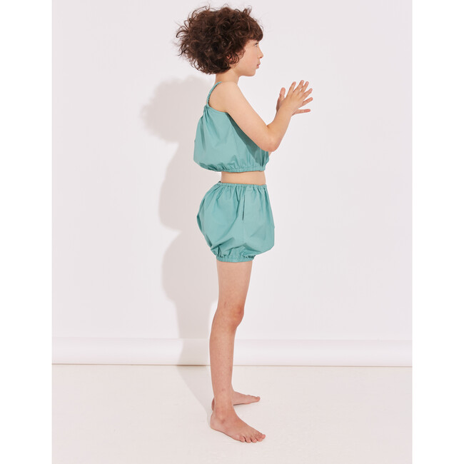 Slim Chance Blouse, August Sky - Blouses - 6