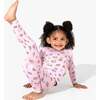 Easter Bunny Pink Bamboo Kids Pajamas, Pink - Pajamas - 6