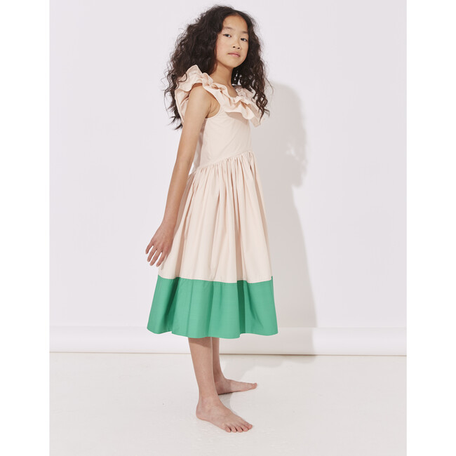 Correspondence Dress, French Manicure & Verdigris - Dresses - 3