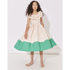 Correspondence Dress, French Manicure & Verdigris - Dresses - 4