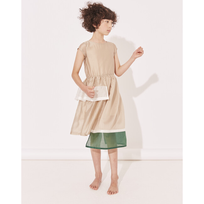 Capacious Dress, Milky Tea - Dresses - 6