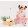 Ditsy Floral Tulle Bow Baby Headband, Multi - Headbands - 2