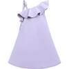 Petulla Off Shoulder Ruffle Dress, Purple - Dresses - 5