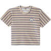 Terrycloth Striped Livio T-shirt - T-Shirts - 1 - thumbnail