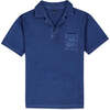 Mediterranean Blue Livio Polo - Polo Shirts - 1 - thumbnail