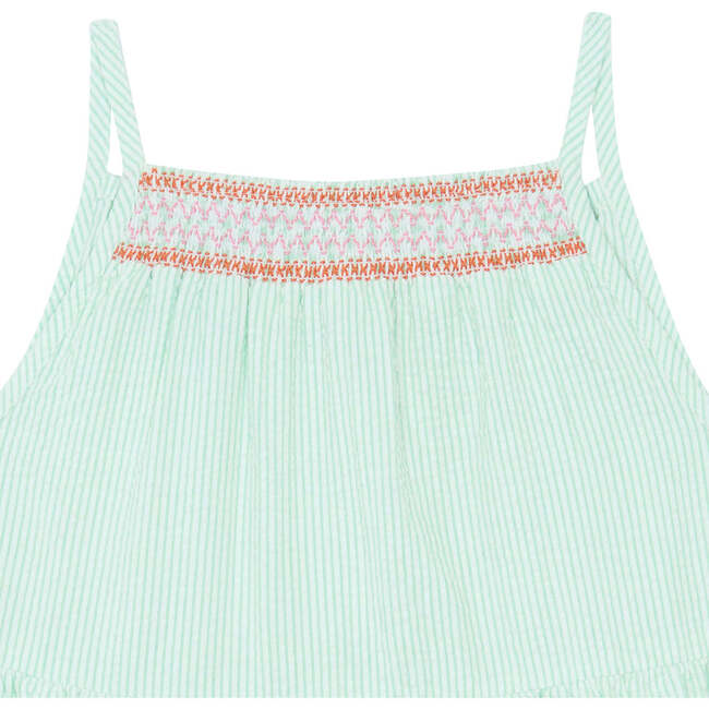 Mint Striped Calypso Midi Dress - Dresses - 5