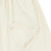 Heart-Pocket Douchka Skirt, Marshmallow - Skirts - 3
