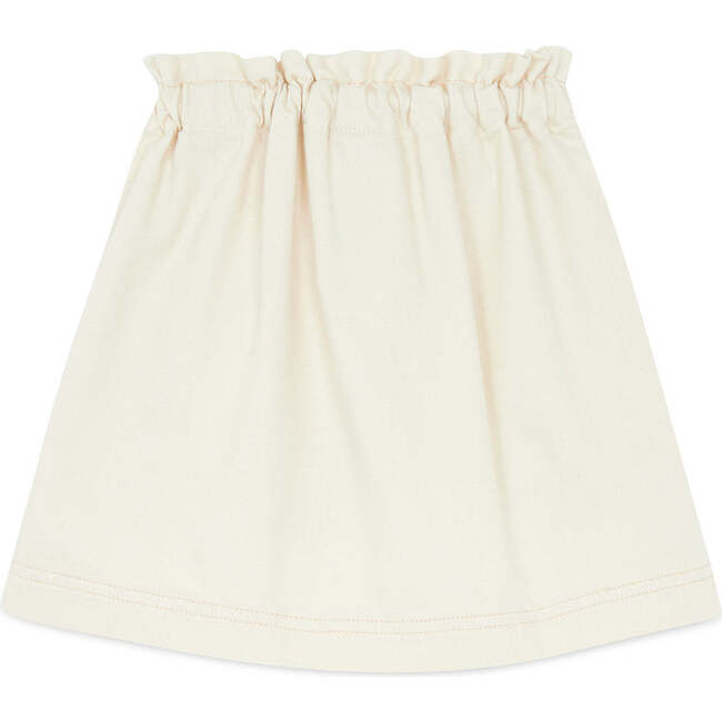 Heart-Pocket Douchka Skirt, Marshmallow - Skirts - 4