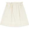 Heart-Pocket Douchka Skirt, Marshmallow - Skirts - 4