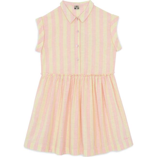 Citrus Stripe Clem Swing Dresses