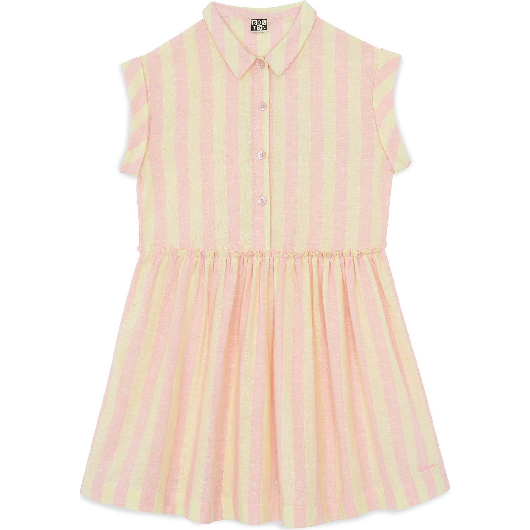 Citrus Stripe Clem Swing Dresses - Dresses - 1